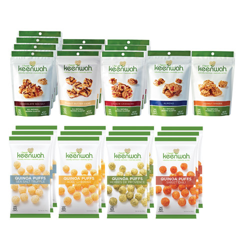 Quinoa Clusters and Quinoa Puffs - Group Pack