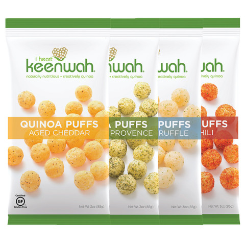 Quinoa Puffs - 4-Pack Sampler